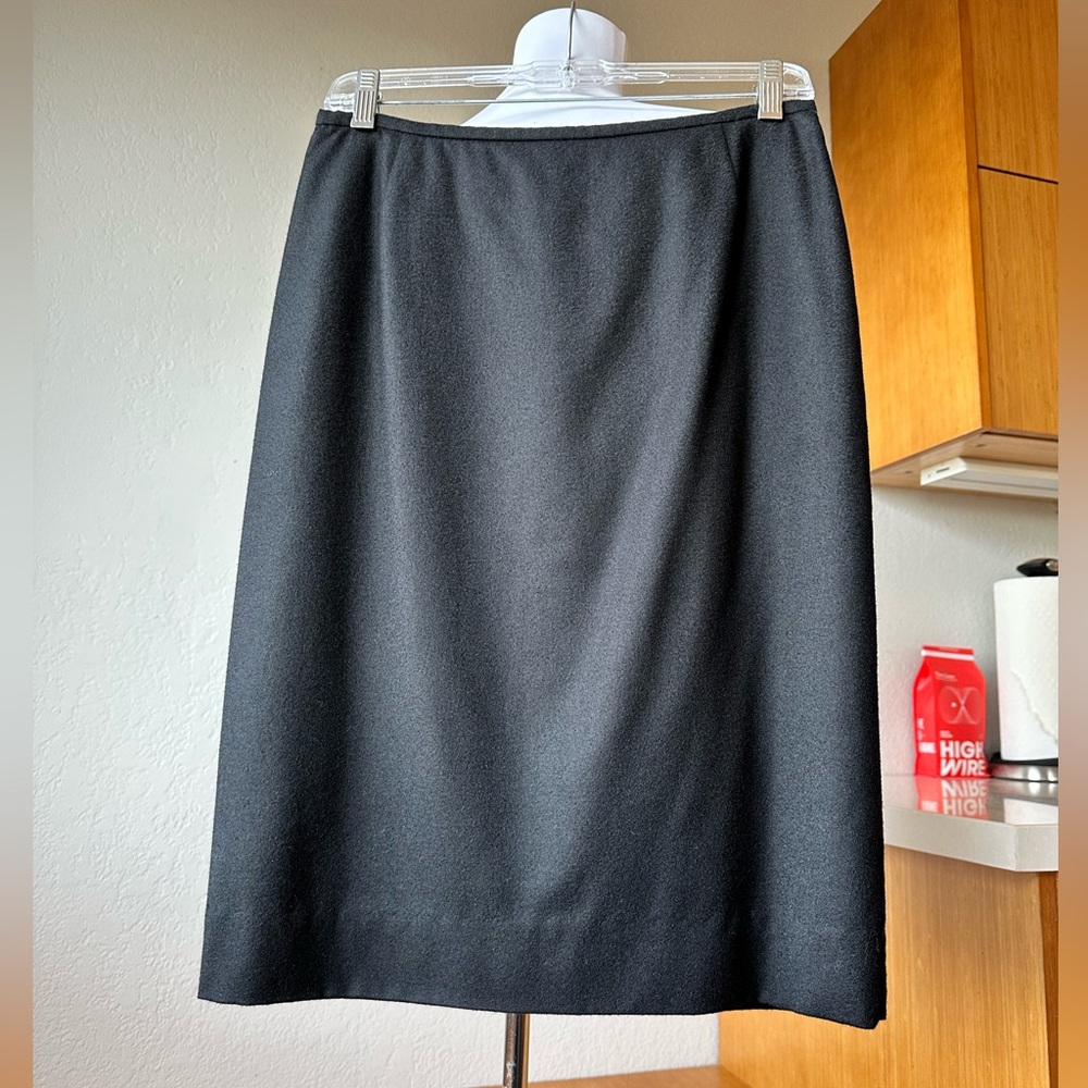 Rebecca Moses Cashmere Pencil Skirt Vintage EUC - Picture 2 of 13